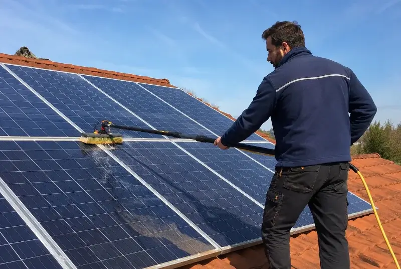 Nettoyage et entretien de panneaux solaires à Festes-et-Saint-André
